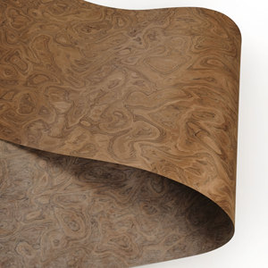 Fogli di <span class=keywords><strong>Impiallacciatura</strong></span> in Legno Ingegnerizzato Vunir Walnut Burl per Decorazione d'Interni, Porte, Pareti, Pavimenti e <span class=keywords><strong>Mobili</strong></span> - Product Image 3