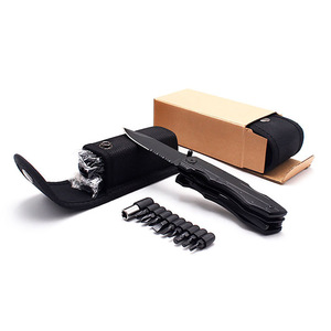 Juegos de <span class=keywords><strong>cuchillos</strong></span> plegables de acero para acampar, alicates de herramientas de bolsillo EDC multifuncionales para exteriores, equipo Popular - Product Image 5