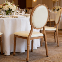 Vente directe d'usine de chaises d'hôtel modernes et luxueuses en bois, adaptées aux salons, salles à manger et autres espaces.
