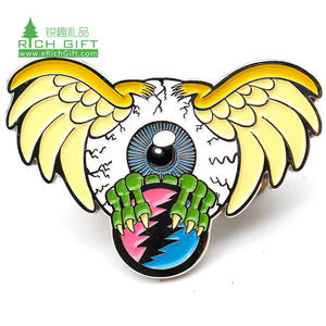 Personalizzato in metallo stampato in resina epossidica <span class=keywords><strong>Emirates</strong></span> spalla uniforme della compagnia aerea spilla distintivi di sicurezza placcato Logo personalizzato Design a buon mercato - Product Image 6