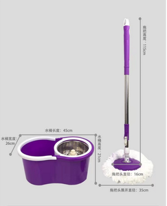 <span class=keywords><strong>Fregona</strong></span> de limpieza rotativa con cubo, <span class=keywords><strong>fregona</strong></span> rotativa mopa para el hogar, fácil de usar, mango telescópico de suelo 360, OEM personalizado, gran oferta - Product Image 6