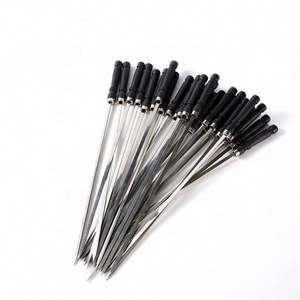 Estera negra para parrilla de barbacoa, herramientas de Grado Profesional, brochetas de barbacoa, venta al por mayor, China - Product Image 1