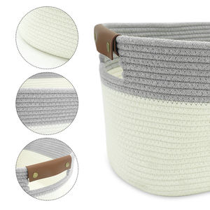 Panier de rangement, sac de rangement à domicile, panier à jouets pour enfants, organisateur avec poignée, offre spéciale, 1 pièce - Product Image 2