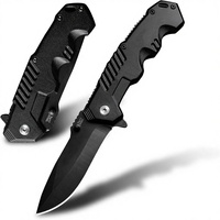 Couteau de poche pliable avec lame en acier inoxydable et clip de poche en métal EDC pour hommes et femmes, camping, pêche