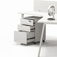 Vente directe d'usine Mobilier de bureau moderne Poste de travail modulaire pour 6 personnes Cloison de bureau