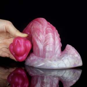 NNSX Masturbador Femenino, Dildo Curvo con Forma de Pene, Estimulador de Punto G, Dildo Grande con Ventosa, Juguetes Sexuales para Hombres y Mujeres, Masaje Anal - Product Image 3