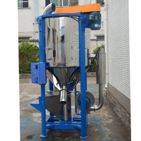 Verticale in acciaio inox plastica silo di miscelazione con riscaldatore di essiccazione per la linea di produzione di granulazione di plastica
