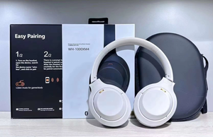 หูฟังไร้สาย <span class=keywords><strong>WH</strong></span>-<span class=keywords><strong>1000XM4</strong></span> หูฟังสเตอริโอแบบพับได้ หูฟังแบบครอบหูไร้สายสำหรับเล่นกีฬา หูฟังกันน้ำ - Product Image 3