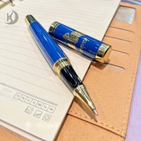 Stylo à bille de luxe en métal lourd de qualité supérieure avec design d'aigle vintage, souvenir, cadeau d'affaires, logo personnalisé