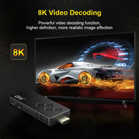 Boîtier TV intelligent Android 14 G96 ATV version H313 4K UHD HDR10+ avec double WiFi, lecteur multimédia de streaming IPTV OTT