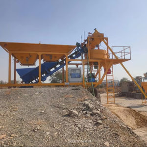 Planta Mezcladora de Concreto RMC, Motor, Caja de Cambios, Rodamientos, Energía Eléctrica, 1 Año de Garantía, Alto Rendimiento, India - Product Image 1