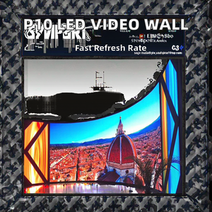 Vendita a colori da parete Video a colori in fabbrica-Display a LED per pubblicità esterna fisso P10 venduto - Product Image 2