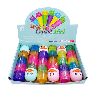 ดินน้ำมันคริสตัลสีรุ้งแบบเป่าลมได้ ตลกๆ สำหรับเด็ก ขายส่ง - Product Image 1