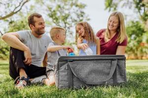 Picnic Time Brand 64 Can Collapsible Cooler, Large Insulated Soft Cooler Bag, Portable Beach Cooler with Shoulder Strap - Product Image 6