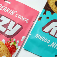 Op maat gedrukte, voedselveilige Mylar ziplock vacuümverpakte staande pouches met PE-gusset voor het verpakken van gedroogd fruit