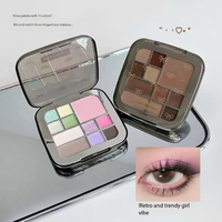 Palette de fards à paupières nude Pro 11 couleurs, tenue toute la journée, naturelle, avec des finis satiné, mat et scintillant, facile à estomper |   Vegan, sans cruauté, léger