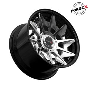 <span class=keywords><strong>Llantas</strong></span> de coche cóncavas <span class=keywords><strong>negras</strong></span> de lujo de 18-22 pulgadas personalizables, llanta de 2 piezas forjada con labio profundo de 100mm PCD, neumáticos de coche de pasajeros de nueva condición - Product Image 6