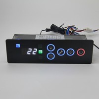 Termostato Digital de Alta Gama KT-705 para Refrigerador, Controla 6 Funciones: Refrigeración + Descongelación + Ventilador + Desempañador + Iluminación + Sensor de Puerta