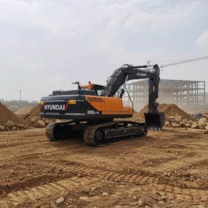 รถขุดตีนตะขาบมือสอง Hyundai 300LC -9S ปี 2021 เครื่องยนต์ Cummins 34 ตัน ความจุบุ้งกี๋ 1.2 เมตร คุณภาพสูงสำหรับเครื่องจักรไฮดรอลิก - Product Image 1