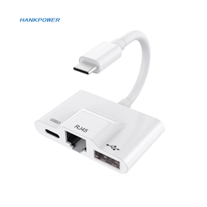 USB C Ethernet adaptörü tip C LAN Gigabit RJ45 ağ adaptörü kablolu LAN dönüştürücü iPad Mackbook Pro için - Product Image 3