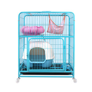 En yeni tasarım paslanmaz çelik büyük köpek kulübesi kapalı açık yavru taşıyıcı düğme kapatma ile küçük köpek evleri - Product Image 6