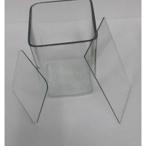 ขวดแก้วทรงสี่เหลี่ยมสำหรับใส่ตัวอย่าง - Product Image 2
