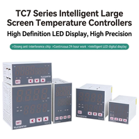 Controlador de Temperatura Digital LED ODM TUOBANG TC7 W1G-2, Entrada K/E/PT100, Salida de Relé de Estado Sólido, Controlador de Temperatura PID