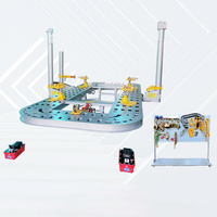 Machine de redressage de châssis de véhicule TianSheng TS-520 à 360 degrés pour réparation de collisions, système de mesure 2D, 3500 kg