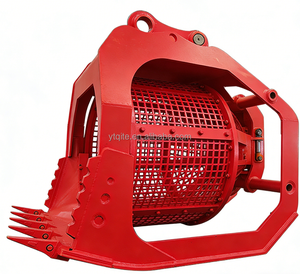 Bétonnière GITE, <span class=keywords><strong>godet</strong></span> à grille, <span class=keywords><strong>godet</strong></span> à tamis rotatif pour béton - Product Image 3