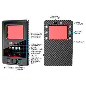 Détecteur de caméra <span class=keywords><strong>espion</strong></span> X15 à large bande, dispositif d'écoute anti-espionnage, traceur GPS et détecteur de caméra microscopique, scanner de signal sans fil - Product Image 2