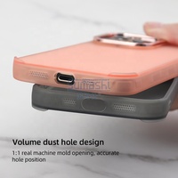 Alphabet Mirror Frosted PC 2-in-1 Phone Case pour iPhone 16 15 14 Electroplated Key Film Matte Shell Cross-Border Compatible