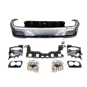 Gran oferta kit de carrocería GLE63 GLE53 AMG difusor de parachoques trasero para <span class=keywords><strong>Mercedes</strong></span> Benz <span class=keywords><strong>GLE</strong></span> clase W167 Coupe C167 2020 2021 <span class=keywords><strong>2022</strong></span> + - Product Image 4
