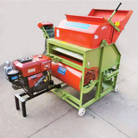 Machine électrique à écosser les arachides, cueilleuse d'arachides, batteuse d'arachides pour la récolte en champ agricole