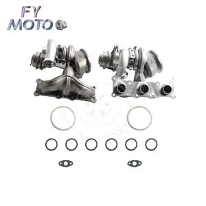 Turbocompresseur d'entraînement droit de roue de billette pour <span class=keywords><strong>BMW</strong></span> 135i 335i 535i Z4 N54 3.0L 4913107031 <span class=keywords><strong>Twin</strong></span> Turbo 19T TD04 RHD - Product Image 2