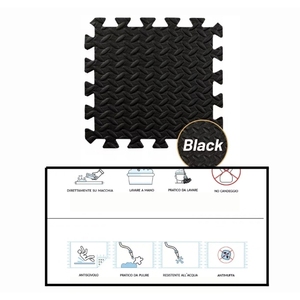 Set of 12 Non-Slip 30x30 cm EVA Fitness Floor <b>Tiles</b> Waterproof Insulating Gym Mats for Indoor Use Protective <b>Rubber</b> Flooring - Product Image 4