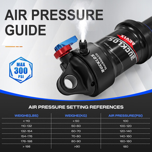 <span class=keywords><strong>Amortisseur</strong></span> <span class=keywords><strong>arrière</strong></span> à air comprimé pour vélo de montagne en alliage d'aluminium BUCKLOS, suspension 165 <span class=keywords><strong>mm</strong></span>/190 <span class=keywords><strong>mm</strong></span>/210 <span class=keywords><strong>mm</strong></span> - Product Image 5