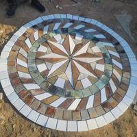 Dalles de pavés en pierre de granit moderne Samistone pour les parcs extérieurs, les allées, les sols, avec un design écologique