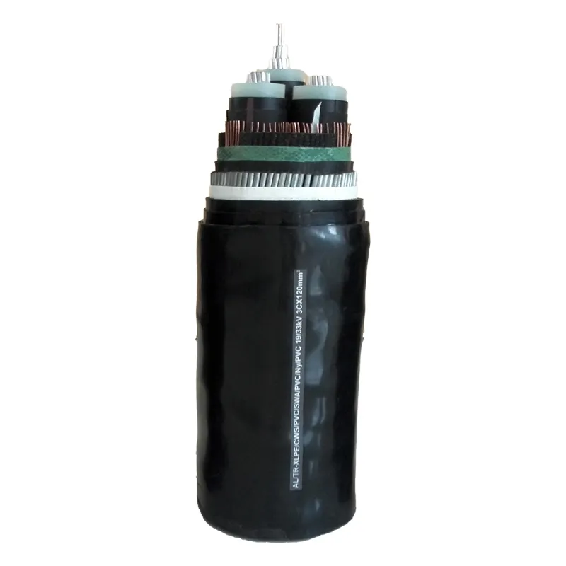 35mm 35kV Aluminum Overhead PVC XLPE Insulated Power Cable Oxygen-free Copper Core CE CCC Origin Manufacturers