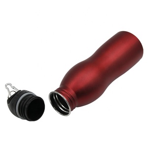 Tùy chỉnh được thiết kế 500ml 600ml 750ml 1000ml nhôm thể thao chai nước với Carabiners khuyến mại drinkware - Product Image 3