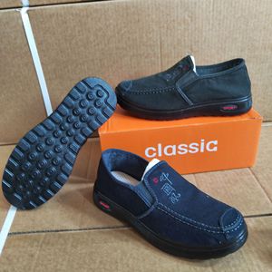 Zapatos Casuales de Moda para Hombre, Mocasines Cómodos de Boca Baja con Suela Suave para Caminar - Product Image 1