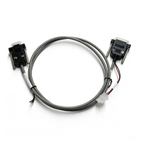 Kabel Rakitan Industri Kustom Tanpa Pelindung D-Sub 9 Pin Male ke 15 Pin Male dengan Molex Mini Fit 4.2 mm Pitch Seri 5557 2 Pin