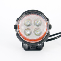 LANSEKO Super Power 3.6 pouces, projecteurs LED carrés de 20W 1500LM pour voiture, SUV, tout-terrain, 12V 24V, ATV, UTV, éclairage de conduite