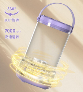 Limpiador de Brochas de Maquillaje Eléctrico USB 2 en 1, Lavador de Brochas Automático de Secado Rápido con Soporte de Secado, Herramienta de Limpieza - Product Image 6