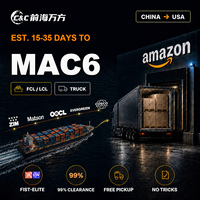 Agente de Envíos MAC6 FBA FTL LTL, 403 West Chester Pike HAVERTOWN PA 19083, Envío Marítimo DDP LCL FCL, Transitario de China a Estados Unidos