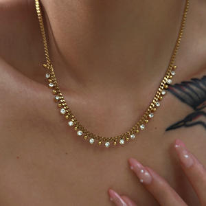 Женская цепочка с кулоном в европейском и американском стиле - Product Image 5