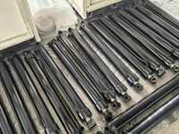 Vérin hydraulique à double effet personnalisé HSG, chromé dur, longue course 600/700 mm, pour presse hydraulique, mini-excavatrice, remorque