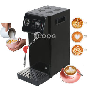 Profession elle kommerzielle elektrische Milch auf schäumer aus rostfreiem Stahl 110V/220V Automatische Dampf kaffee heizung und Schaum maschine - Product Image 1