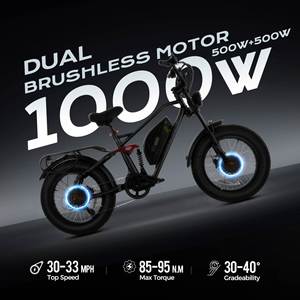 Eahora Terra 2 48v 1000w Doble Motor Urbano de Largo Alcance con Cuadro de Acero Venta al por Mayor en China - Product Image 2
