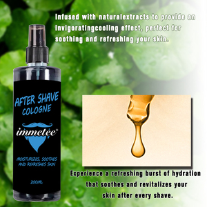 Agua de Colonia <span class=keywords><strong>para</strong></span> Después del Afeitado Sin Alcohol <span class=keywords><strong>para</strong></span> Hombre, Splash Hidratante con Aloe Vera que Calma la Irritación por Afeitado, Marca Privada OEM - Product Image 4