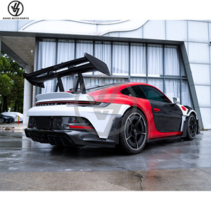 Half Dry Carbon Fiber GT3 RSGlossy Twill Weave Vacuum Bagged Replacement Body Kit for Carrera S 992 Bumper - Product Image 3